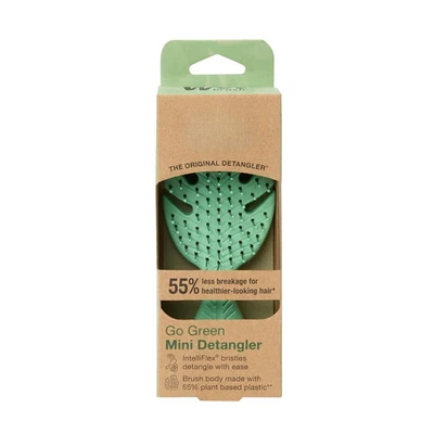 Wet Brush Go Green Mini Detangler, Green - Detangling Travel Hair Brush - Ult... - Image 1 of 4