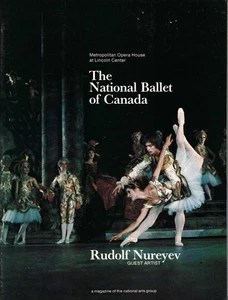 The Sleeping Beauty Program, Rudolf Nureyev, National Ballet Of Canada, NYC 1974 - Imagen 1 de 5