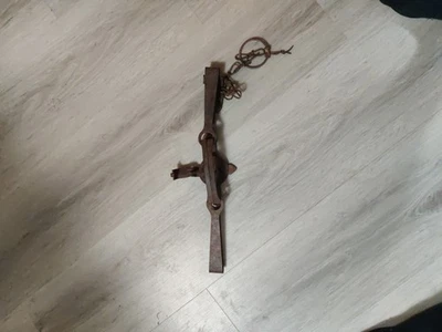 Vintage Victor All Steel No 3 Double Long Spring Trap Trapping - Image 1 of 4