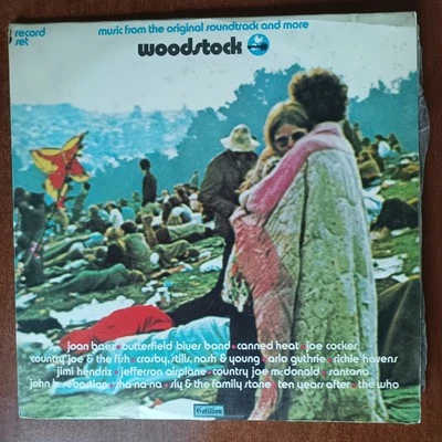 Woodstock [1984] Vinyl 3x LP Folk Rock Acid Rock Atlantic Rare Version - Image 1 of 4