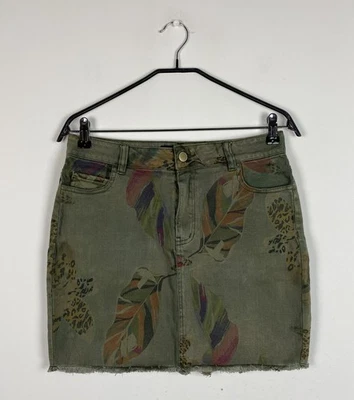 Desigual Women's Skirt 66%Cotton 31%Modal 3%Elastane Size 40 - Image 1 of 4