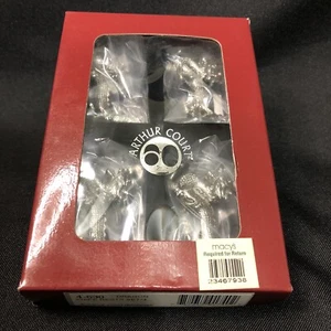 De Colección Arthur Court Designs Cuchillo Dragón Palillo Reposos 4-630 - Juego De 4 - Nuevo - Imagen 1 de 8