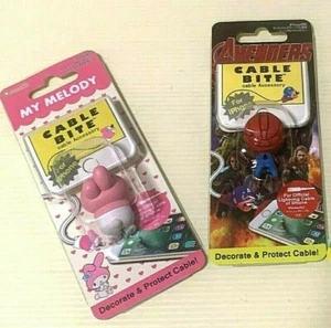 2 piezas Promedio Spiderman Melodía iPhone Cable Protector Mordedura Accesorio Envío Gratuito - Imagen 1 de 3