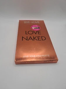 Nuovo Live Love MakeUp Obsession London LOVE NAKED - 18 tavolozza ombretti e pennello - Foto 1 di 2