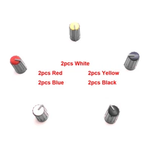 10PCS Replacement Knob Cap For BEHRINGER Mixer EQ FX COMP AUX PAN/BAL (5 Colors) - Picture 1 of 8