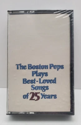 The Boston Pops Plays Best-Loved Songs of 25 Years 1987 Cassette Factory Sealed - Image 1 of 4