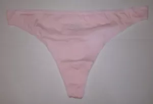 NOBO NO BOUNDARIES PINK THONG PANTIES M MEDIUM JUNIORS - Picture 1 of 2