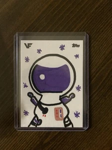 Topps Veefriends Chrome 2025 1/1 Adventurous Astronaut sketch Eddie Gangland - Picture 1 of 2