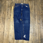 Levis Denim Jeans Gold Tab Straight Leg Vintage Trousers, Blue, Mens 36?