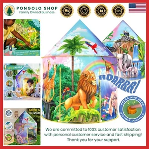 Tienda interactiva Jungle Adventure - Diseño vibrante con características aptas para niños - Imagen 1 de 10