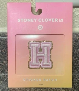 Parche de letras Stoney Clover Lane & Target H ¡Nuevo! - Imagen 1 de 2