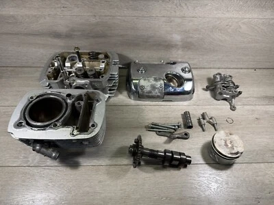 99-07 Honda VLX 600 2001 Deluxe VT600CD CULATA DELANTERA BARRIL JARRA PISTÓN Foto 1 de 4