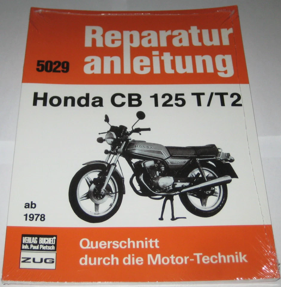 Manual De Reparación Honda CB 125 Twin T + T2 Desde El Año 1978 - Imagen 1 de 1