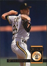  1994 Donruss Pittsburgh Pirates Baseball Card #72 Steve Cooke
