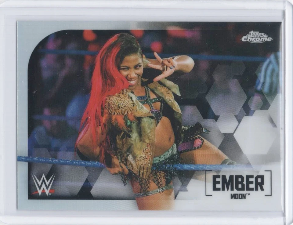 2020 Topps Chrome WWE Image Variation #IV-11 Ember Moon - Image 1 of 1