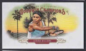 2018 UD GOODWIN CHAMPIONS MINI SERENA WILLIAMS #60 - Bild 1 von 2