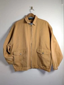 Colours By Alexander Julian Jacket Medium Vintage 90s Corduroy Bi-Swing Chore - Picture 1 of 10