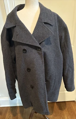Roundtree & Yorke 4XB LUXURIOUS WOOL COAT Gray NEW w/Tag Big Man Insulated Warm - Image 1 of 4