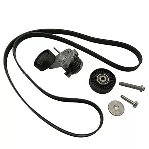 Continental Serpentine Belt Drive Component Kit For BMW 128i 328i X3 X5 3.0L L6 - Picture 1 of 5