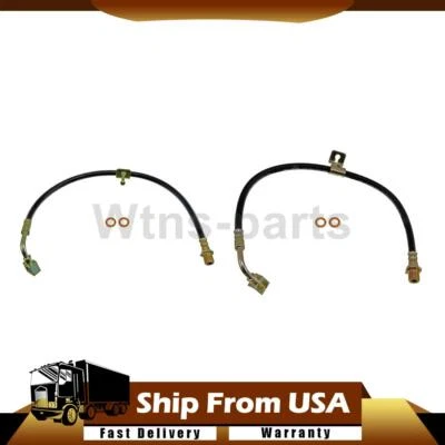 2x Manguera hidráulica de freno delantera para camioneta Chevrolet G10 1973 1974 7,4 L Foto 1 de 4