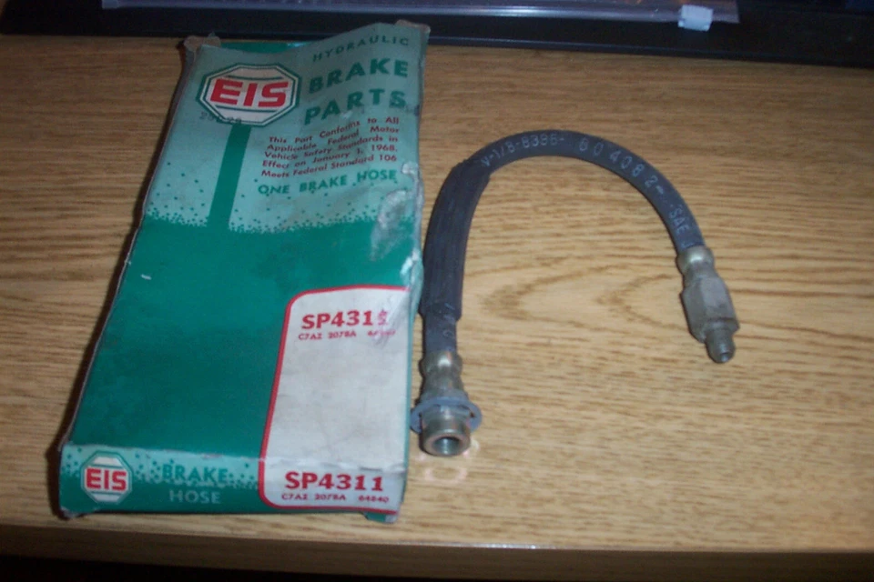 NORS FORD GALAXIE,LTD,XL,500,CUSTOM 1967-68  FRONT BRAKE HOSE #C7AZ-2078A - Image 1 of 1