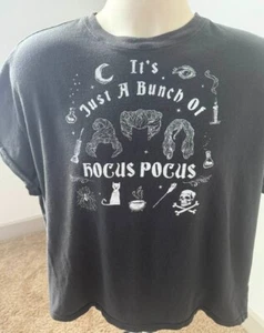 DISNEY HOCUS POCUS WOMENS 2XL T SHIRT GRAY - Picture 1 of 1