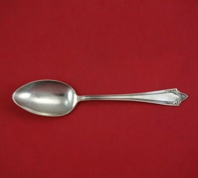 Doric by Manchester Sterling Silver Serving Spoon 8" Vintage Silverware - Image 1 of 2