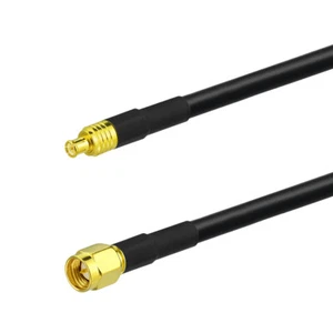 5 szt. wtyk MCX na męski SMA KSR195 koncentryczny kabel pigtail o niskiej stracie 30cm - Zdjęcie 1 z 3