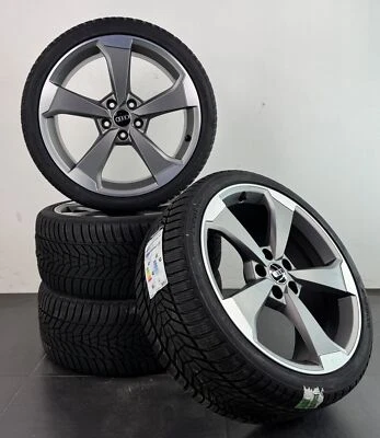 Audi 19 Zoll Felgen S4 8W B9 Winterreifen Winterräder Rotor 8W0601025CG #C667 - Bild 1 von 4