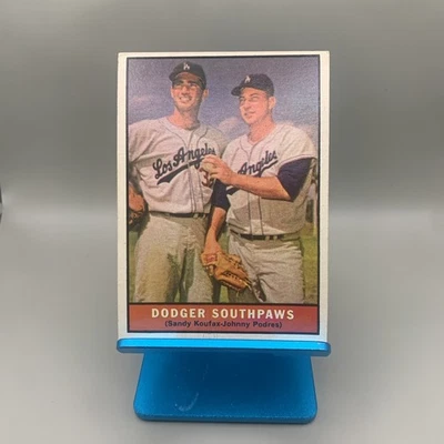 1961 Topps - Sandy Koufax, Johnny Podres #207 Dodger Southpaws EX Free Shipping - Image 1 of 4