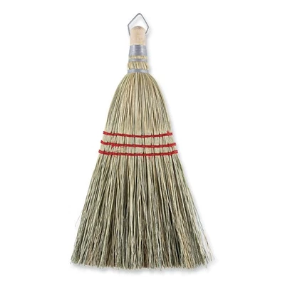 Boardwalk 951WC Corn Fiber Whisk Brooms - YEL (1 Dozen) New - Image 1 of 4