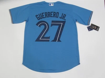 Camiseta deportiva para hombre Vladimir Guerrero Jr. #27 Toronto Blue Jays MLB Nike azul claro Foto 1 de 3