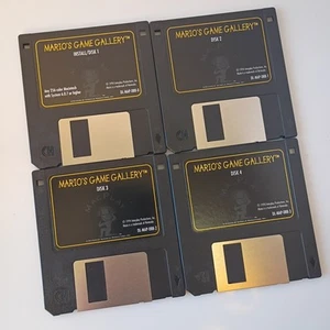 Vintage Marios Game Gallery Mac 6.0.7 or higher. 3.5 Floppy Disks All 4 Disks - Picture 1 of 5