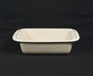 Plato para hornear pan Longaberger Pottery Woven Traditions azul 1,5 cuartos * - Imagen 1 de 3