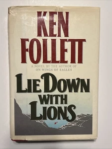 Lie Down With Lions  Ken Follett Hard Cover - Picture 1 of 7