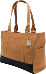 Carhartt Horizontal Zip, Durable One Size, Tote (Carhartt Brown) - Picture 1 of 6