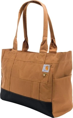 Carhartt Horizontal Zip, Durable One Size, Tote (Carhartt Brown)  - Image 1 of 4