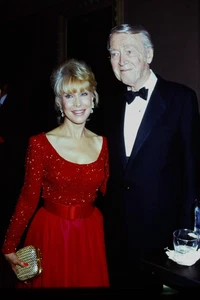 BARBARA EDEN, JIMMY STEWART, 1990, 35mm Slide - Picture 1 of 1