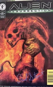 DAVID STEWART REAL signiertes Comicsbuch (7 x 10) H - Bild 1 von 3