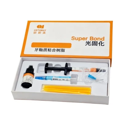 Resina compuesta de ortodoncia dental pasta directa adhesiva unión autocurado ligero - Imagen 1 de 4