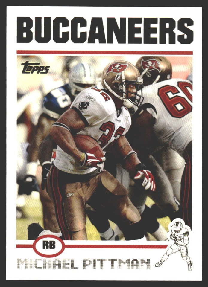 Michael Pittman #224 2004 Topps Topps Collection Tampa Bay Buccaneers - Image 1 of 2