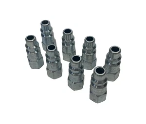 Coilhose 5804 Quick-Connect Coupler/Fitting 3/8" Body 1/4" Female NPT LOT OF 8 - Picture 1 of 8