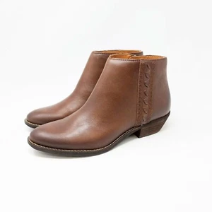 Botines Zodiac Morrisey Cuero Cremallera Lateral Botas Tabaco Zapato Mujer Talla 8 Mediano - Imagen 1 de 9