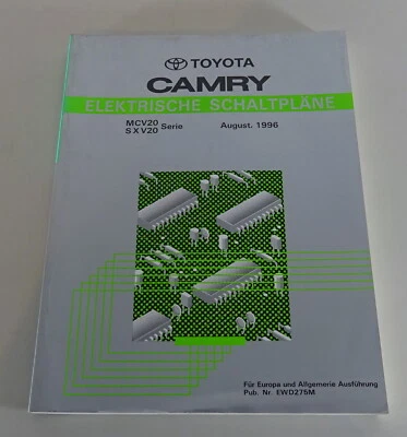 Manual De Taller / Esquemas Eléctricos Toyota Camry MCV20 / SXV20 De 08/1996 - Imagen 1 de 3