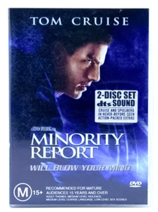 2 x disc DVD - Minority Report starring Tom Cruise & Colin Farrell - Picture 1 of 2