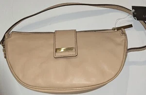 Kenneth Cole New York Ledertasche, creme - Bild 1 von 5