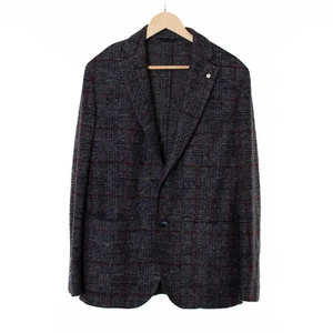 Herren L.B.M. 1911 Blau 25% Wolle Sakko Blazer Größe 54 R 12775 - Bild 1 von 7