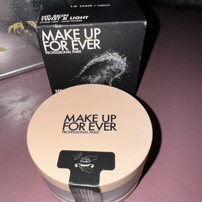 MAKE UP FOR EVER HD Skin Twist & Light Loose Powder 1.0 LIGHT--NEW--Sealed - Image 1 of 2