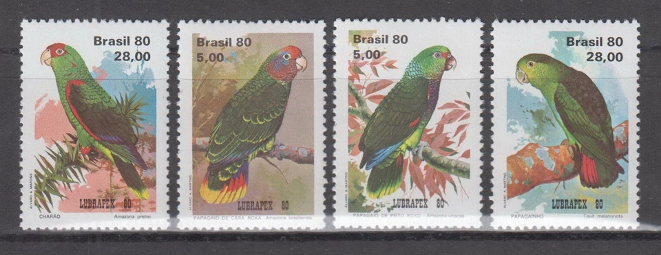 3. Brasil "Lubrapex 80" - Lisboa, Portugal - Loros Foto 1 de 1