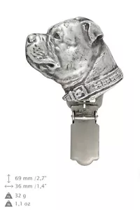 Staffordshire Bullterrier clipring Anzahl Halter, Silber bedeckt, Art Dog, DE - Bild 1 von 8